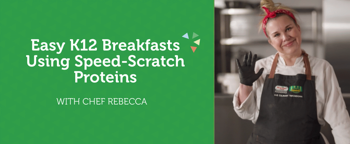 Easy K12 Breakfasts Using Speed-Scratch Proteins