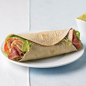 California Club Turkey Wrap