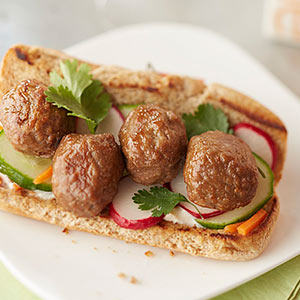 Meatball Banh Mi