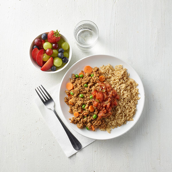 Picadillo with Brown Rice